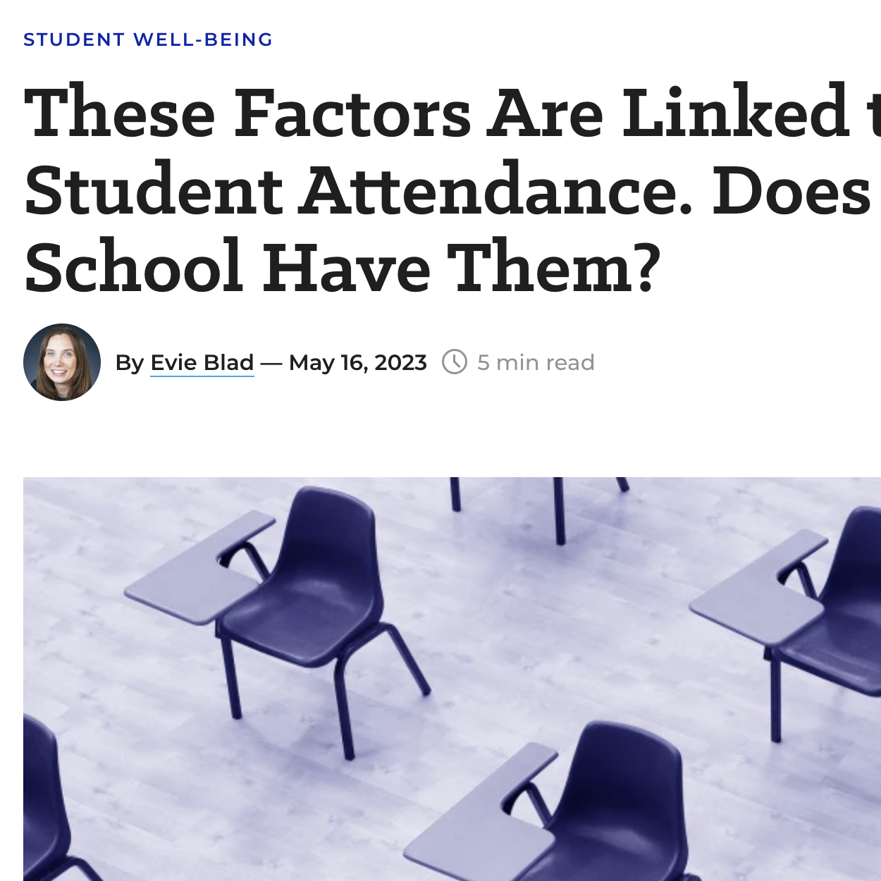 empty desks